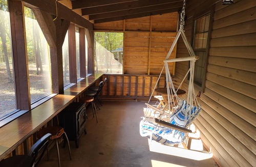 Board Camp House | Remote Spacious Cabin on Sugar Creek Near Wolf Pen Gap-Ouachita National Forest