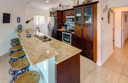 Pine Channel Estates House | Rising Sun: Unique, Round Canal Home on Big Pine Key, Offering Dock & Dog-Friendly Accommodations!