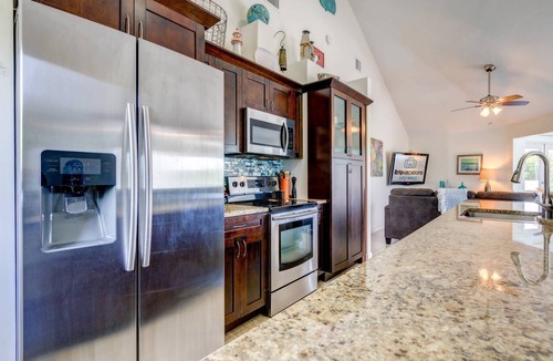 Pine Channel Estates House | Rising Sun: Unique, Round Canal Home on Big Pine Key, Offering Dock & Dog-Friendly Accommodations!