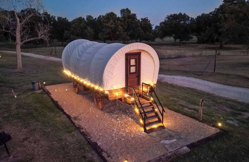 Satin House | River Front Old West Wagons