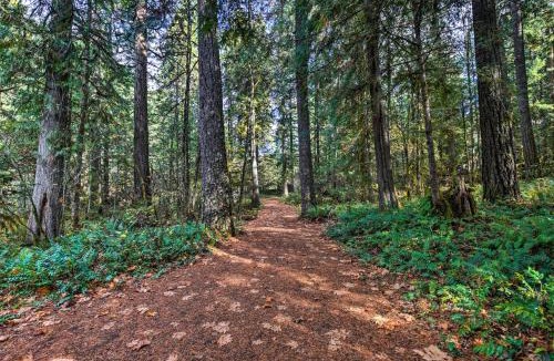 Belknap Springs House | River Views, Private Hot Springs Tub, Forest, Deck