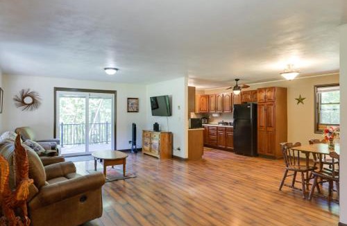 Covington House | Riverfront Covington Cabin w/Deck & Fire Pit!