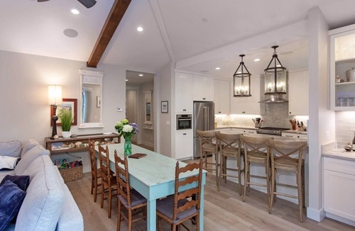 Capitola House | Rivervfront Duplex w/Elevator & Firepit on the Patio