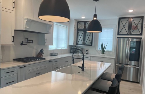 Charlevoix Condo | Riverwalk 100 on Pine River townhome with gourmet kitchen~2 BR can sleep 8.