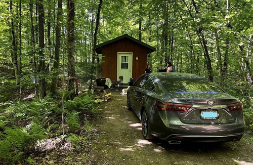 White Lake Cabin | Romantic Cabin for a Cozy Escape in Nature near White Lake, Wisconsin