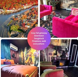 Saugatuck Apartment | Romantic Couples Getaway Downtown Saugatuck Walk everywhere