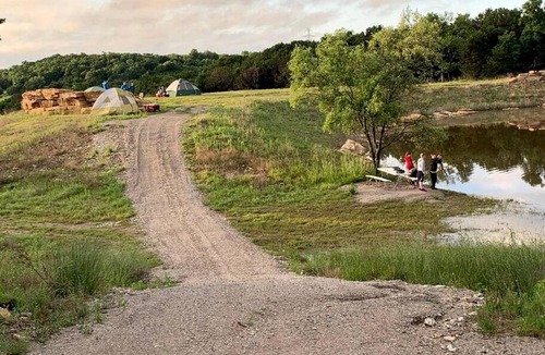 Jacksboro House | Rustic Cabin for Memorable Glamping Experience in Jacksboro, Texas