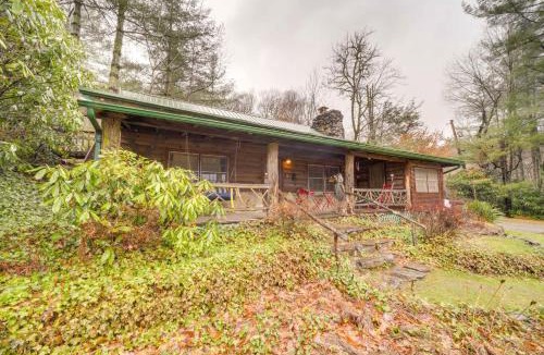 Maggie Valley House | Rustic Cabin w/Mountain Views! Elevation 4,400
