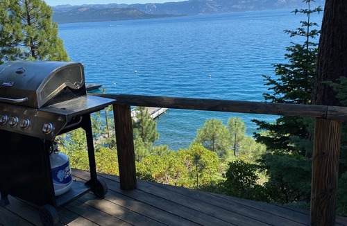 Tahoe City Cabin | Rustic Lake Front Family Cabin with Beautiful Views