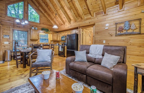 Blue Ridge Cabin | Rustic Nest - Quaint, cozy, dog friendly, hot tub