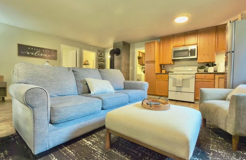 Littlerock House | Rustic, pet-friendly Olympia cottage on wooded acres with patio, fire pit, and modern comforts