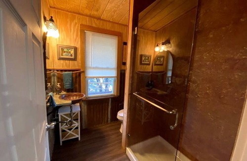 Marble Falls Cabin | Rustic Texas Hill Country Vacation Rental with a Fire Pit