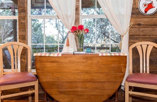 Marble Falls Cabin | Rustic Two-Bedroom Cabin Rental on Hamilton Creek in Texas Hill Country