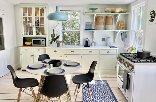Sag Harbor House | Sag Harbor Village Chic with water views