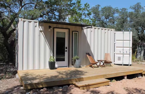 Bertram Cabin | Sans Cedar - Shipping Container Cabin 1