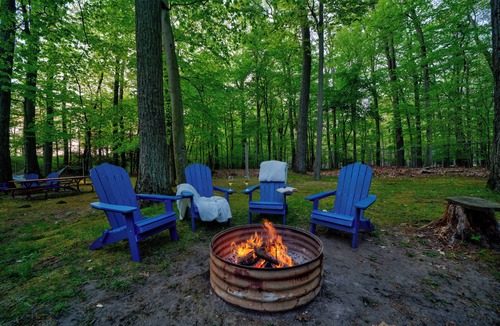Muskegon Cabin | Scenic Drive Resort - Cabin #4