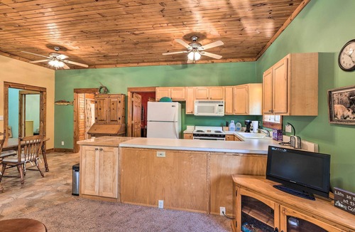 Bear Lake Cottage | Secluded Bear Lake Getaway w/Fire Pit & Porch!