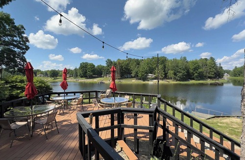 Alger Cabin | Secluded Cabin Sanctuary with Direct River Access & Indoor Pool