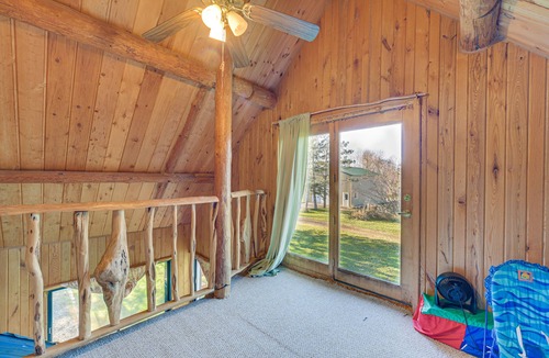 Finlayson Cabin | Secluded Log Cabin < 1 Mi to Munger State Trail!