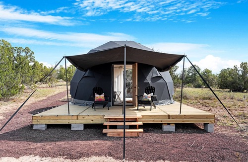 Valle Cabin | Secluded Luxury Dome Near Grand Canyon