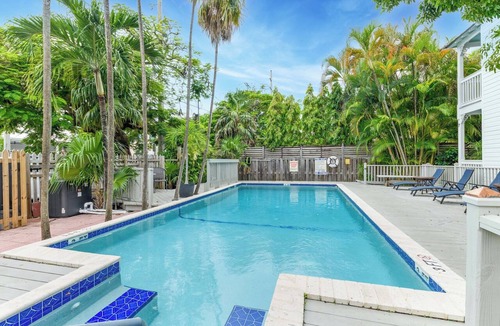 Key West Historic District Apartment | Serene Key West Studio with Poolside Peace