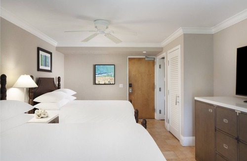 Historic Seaport Hotel | Serene Resort Room with Private Beach & Spa - Perfect Key West Escape