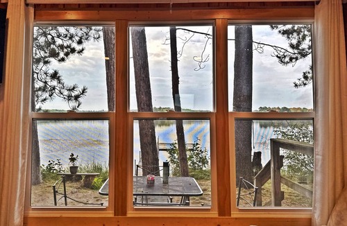 Tomahawk Cabin | Shady Rest Cabin #8, 3BD, Sunset Views, Beach, Pets Welcome, Swimming, Firepit