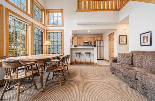 Boyne Falls House | Ski-in/out condo near lifts with ski views, pool, tennis, hot tub, skiing, AC
