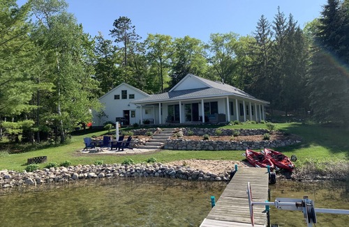 Honor House | Sleeping Bear National Lakeshore Lake front Home.