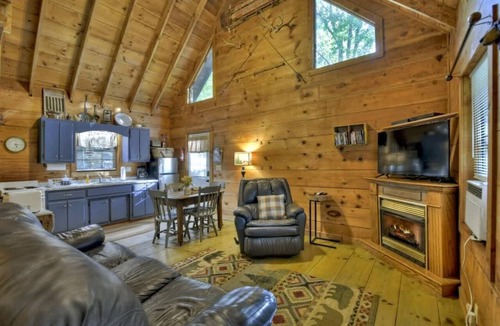 Copperhill Cabin | Snuggle Up Cozy Cabin with a Hot Tub!