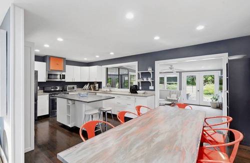 North Sea House | Southampton Pool Home | Hot Tub, Private Yard, Near Village