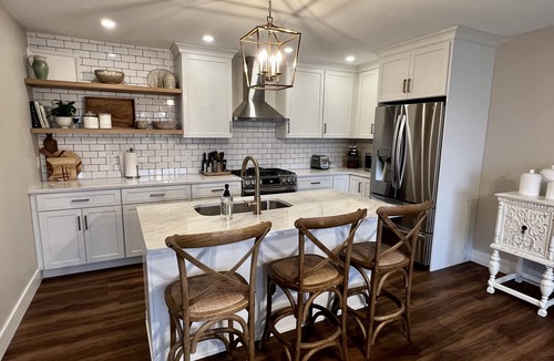 Beulah Apartment | Spacious 3-Bedroom Loft with Private Rooftop Deck Overlooking Crystal Lake