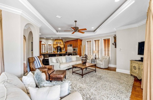 St. Tropez House | Spacious Beach Home with Pool & Balconies - Short Walk to Private Beach Access