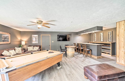 Michigan City House | Spacious Getaway w/Heated Private Pool!
