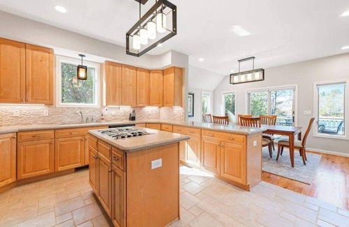 Brevard House | Spacious lake home with firepit, 3 fireplaces, pool table & shared amenities
