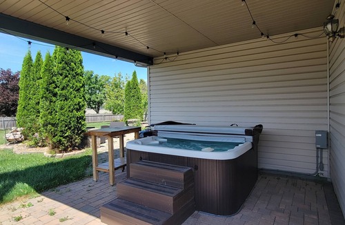 Kiel House | Spacious, modern home just 12 minutes from Road America and outdoor adventures.