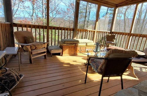 Bristol Cabin | Spectacular Fall Foliage! Cozy Cabin on 11 acres w/Lake & Mtn Views.
