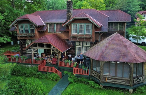 Saranac Lake House | Sprawling Estate w/Sauna On The Water, Mountain Views close to Saranac Lake.