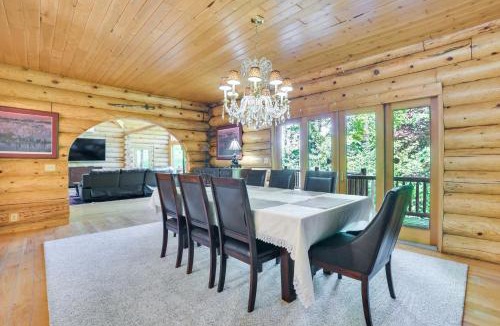 Barbeau House | St Marys River Views: Cabin w/Wraparound Deck!