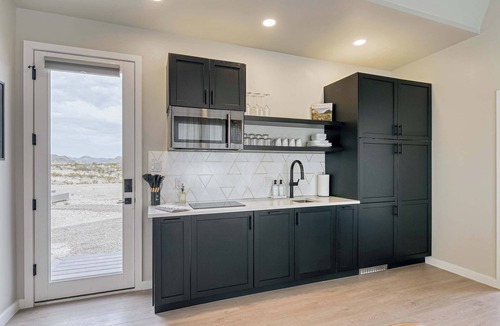 Study Butte-Terlingua Cabin | Stardust Big Bend Luxury A-Frame#4 great view