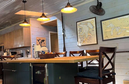 Deckerville Cottage | Stones Throw Cottage - Beautiful beach within 2 miles of both major campgrounds
