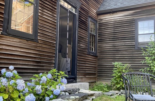 Westbrook Center House | Stroll to beach at charming, historical, rustic home w/expansive yard & pool.
