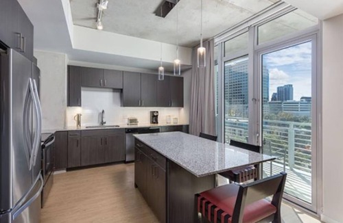 Civic District Condo | Studio/Austin - Rooftop Pool, BBQ!