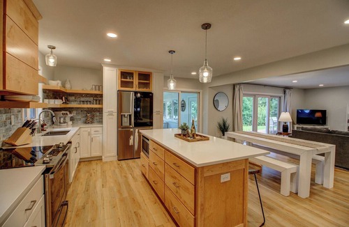 Brainerd Cabin | Stunning Sunset Views on Round Lake - 3BR Lakefront Cabin with Sauna