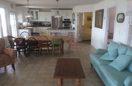 Hampton Bays House | Sun, Sky, Beach! Beautiful Waterfront home with Hot Tub, Game Room, and More!