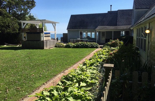 Hampton Bays House | Sun, Sky, Beach! Beautiful Waterfront home with Hot Tub, Game Room, and More!