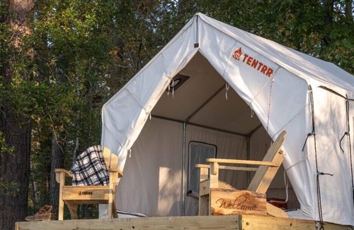 McComb RV Rental | Tentrr State Park Site - Mississippi Percy Quin State Park - Eastside Lakeview E
