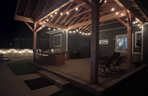 West Wing Estates House | The Pavilion at South Haven: Poolside Oasis & Steps to Private Beach!