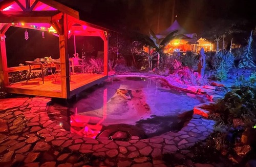 Elmira Resort | Tiny Home Caboose @ Zen Garden Sanctuary Spa