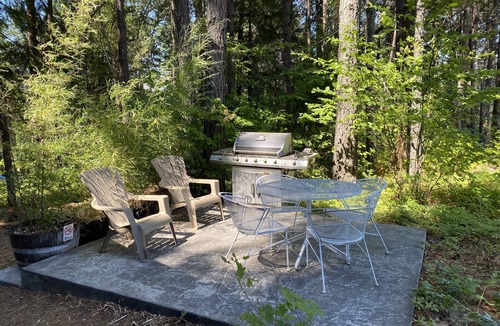 Husum House | Tiny house on 6 quiet acres with outdoor nsteam sauna, and views. Pet friendly!